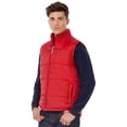 thumbnail image 2 of B&C - Chaleco impermeable cremallera completa hombre caballero (Rojo), 2 of 2