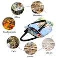 thumbnail image 5 of Lsque Bluey Pattern Beach Tote,Shoulder Handbag,Spacious Tote Bag,Lightweight Travel Bag,Versatile Shopping Bag, 5 of 6