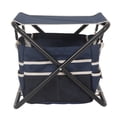 thumbnail image 3 of Expert Gardener 16" Folding Gardening Stool with Detachable Tote, Navy Blue, 3 of 7