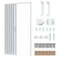 thumbnail image 5 of LEAQU PVC Accordion Folding Door - Interior Bifold Closet Door in Multiple Sizes (48"/60"/72" Width), Single or Double Panel Options with Latch & Hardware for Space‑Saving Room Divider, 5 of 10
