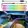 thumbnail image 1 of Accesorios para Interiores de coche onlyliua Luces Led Tira de Luces Control por Aplicación con Sincronización de Música remota Cambio de Color Rgb, 1 of 7