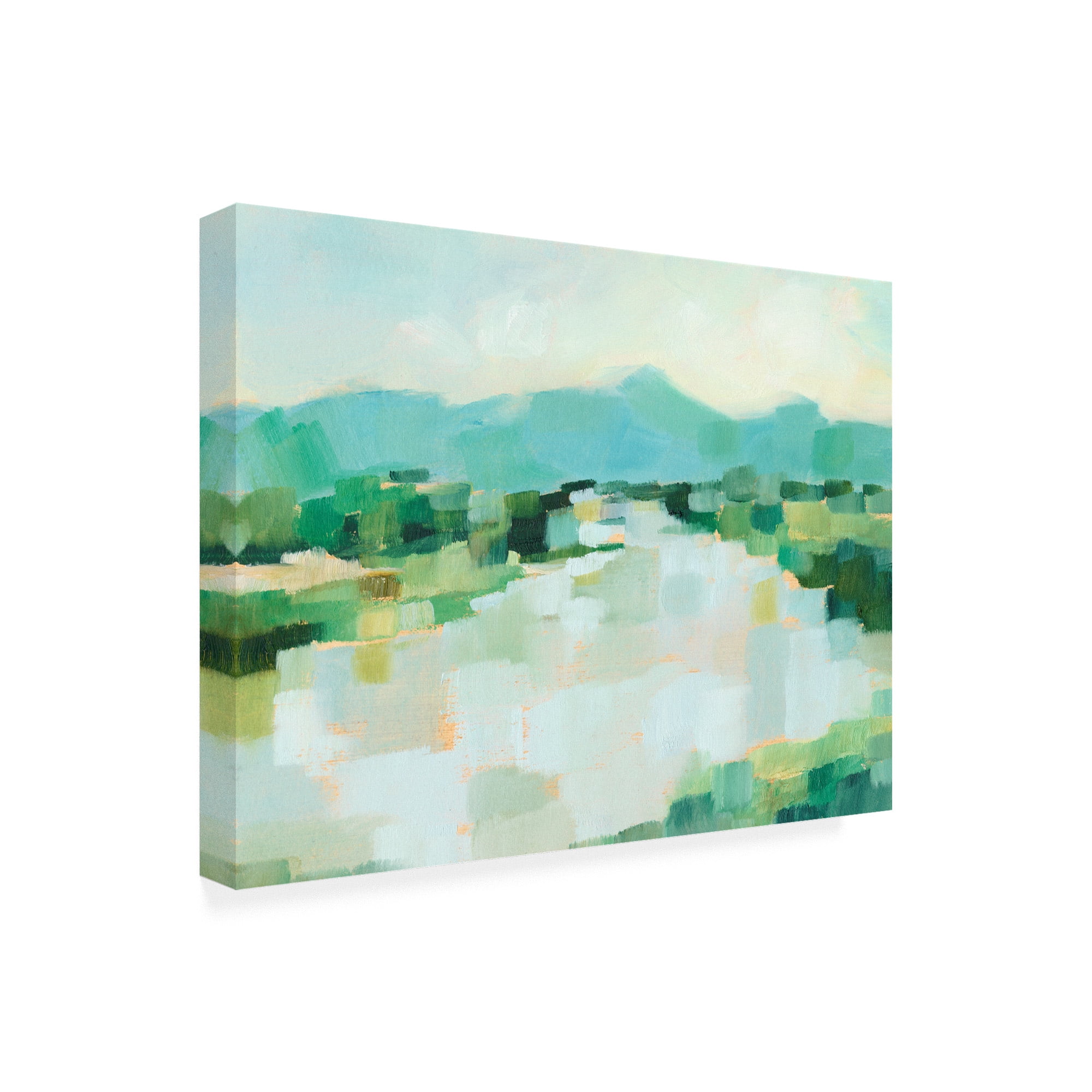 Trademark Fine Art 'Emerald Island II' Canvas Art by Ethan Harper