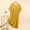 Yellow, variant on BUIGTTKLOP Nightgowns for Women Short Sleeves Nightshirts Crewneck Pleated Sleepshirts Comfy House Dresses