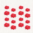 thumbnail image 7 of LOLIPPYY 20pcs Christmas Flower Pendant Ornaments, Artificial Hanging Decorations for Holiday, Wedding, Party, Small & Large Sizes, 7 of 7