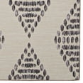 thumbnail image 4 of Linon Outdoor Washable Area Rug Collection, Ivory and Brown, 2' x 3', 4 of 7