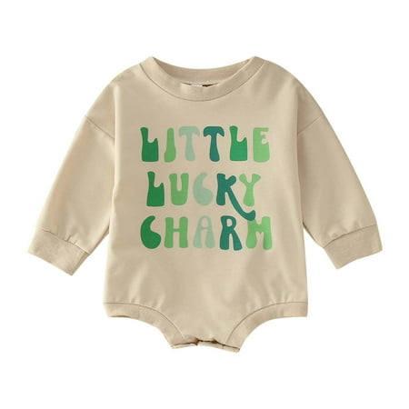 

Sleepers Baby Girl Girl Sleepers Baby Clothing Crawling suit monogrammed bum suit bodysuit Khaki 60