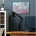 thumbnail image 3 of Unicorn Family Pink Rainbow Fantasy Animal Kids Design Oversized Stretched Canvas Wall Art by Ziwei Li, 3 of 6
