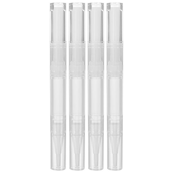 MIANGASTORE 4Pcs Empty Essential Oil Pens Cuticle Oil Pens Cuticle Revitalize Oil Pens