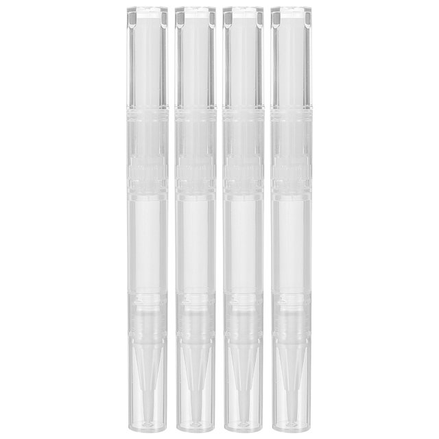 MIANGASTORE 4Pcs Empty Essential Oil Pens Cuticle Oil Pens Cuticle Revitalize Oil Pens