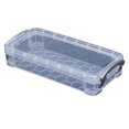 thumbnail image 1 of 1pcs Empilable Boîte Crayon de Couleur Boîte de Rangement (transparent), 1 of 5