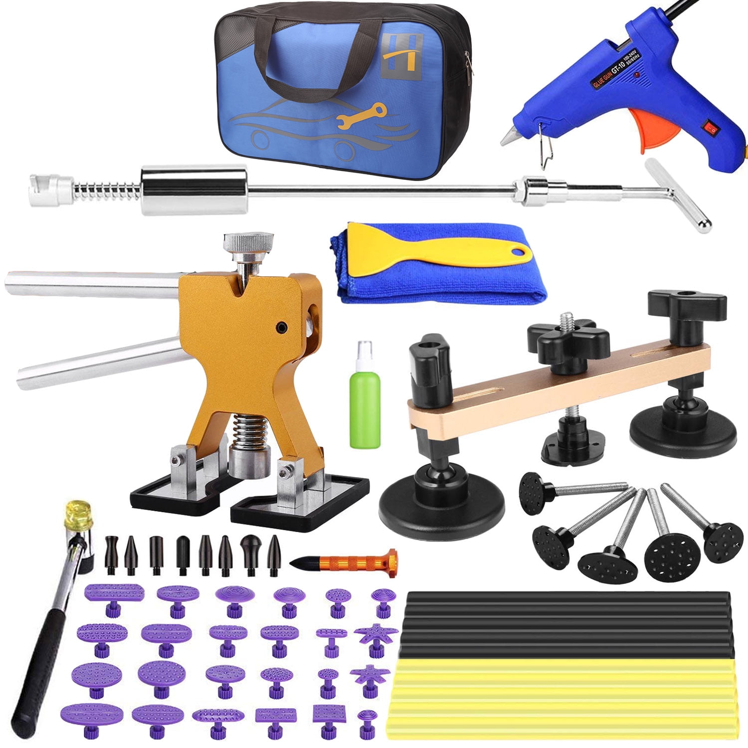 Paintless Dent Repair Kits Auto Body Dent Removal Dent Lifter