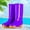 Purple, variant on YTCAMLO Glitter Tall Rain Boots for Women Casual Mid Calf Waterproof Slip On Garden Boots Non-slip Outdoor Mud Rain Shoes