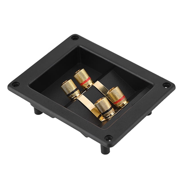 4 Copper Binding, Cable Connector Speaker Terminal Lautsprecher Terminal 2 Post Acoustic Components For Box Acoustic Components