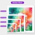 thumbnail image 5 of Funny Watercolor Adorable Bichon Frise Peeking Through Torn Paper Effect Vinyl Sticker Bichons Dog Lovers Gifts Idea Waterproof Decal Art Decor - 00026, 5 of 5
