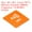 Orange, variant on Uxcell NFC Stickers NFC216 Tag Sticker 888 Bytes Square NFC Tags Orange 4 Pack