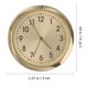 thumbnail image 2 of BRIGHTFUFU Auto Stick on Clock Adhesivo Dorado Para Tablero Con Estilo, 2 of 7