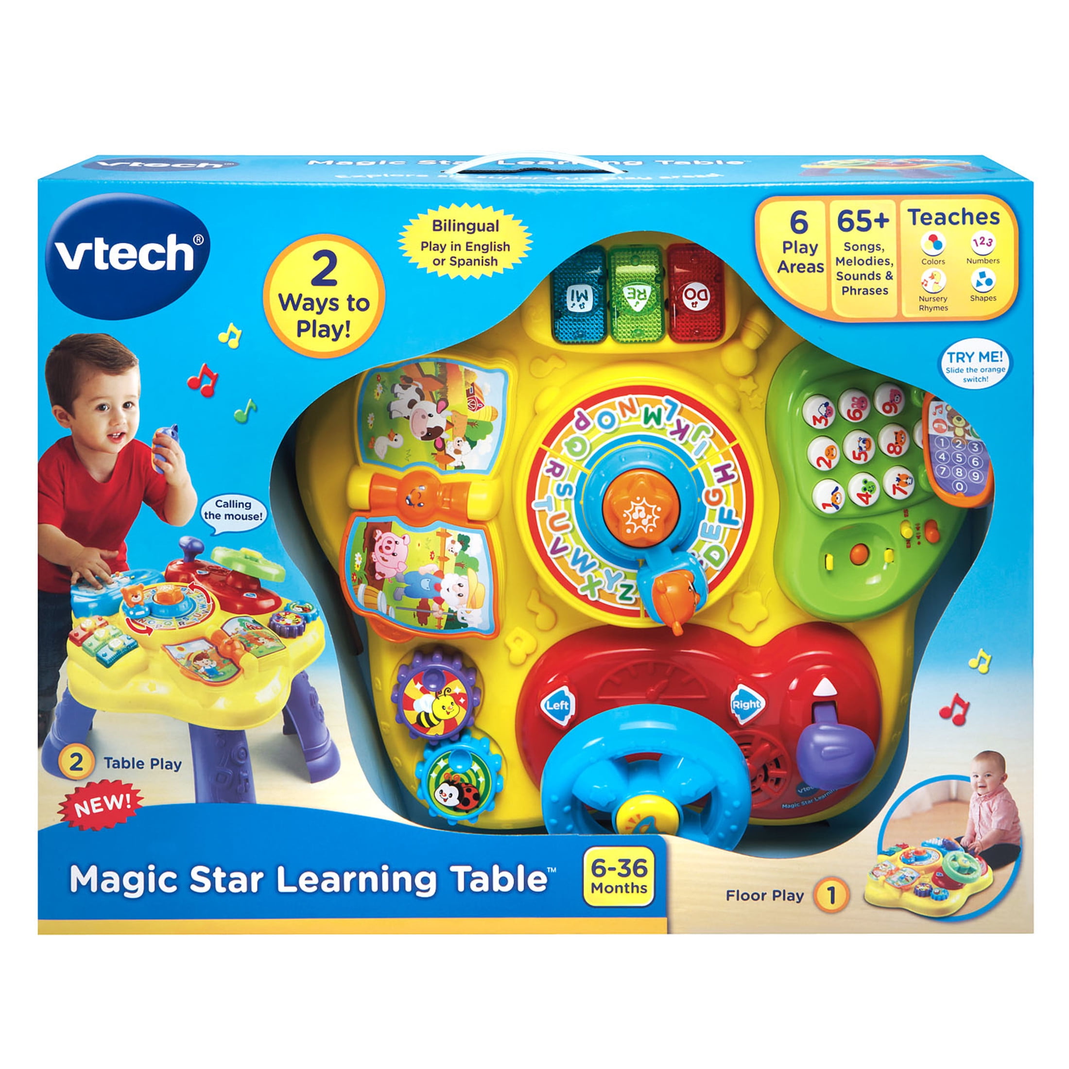 VTech Magic Star Interactive Learning Table for Toddlers