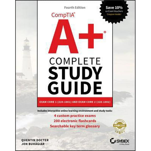 Pre-Owned Comptia A  Complete Study Guide: Exam Core 1 220-1001 and Exam Core 2 220-1002 (Paperback) 1119515939 9781119515937