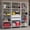 White, variant on Madesa Garage Storage Rack with 2 Drawers and Open Shelves 74"L Multiuse Modular Organization Cabinet for Tools - White