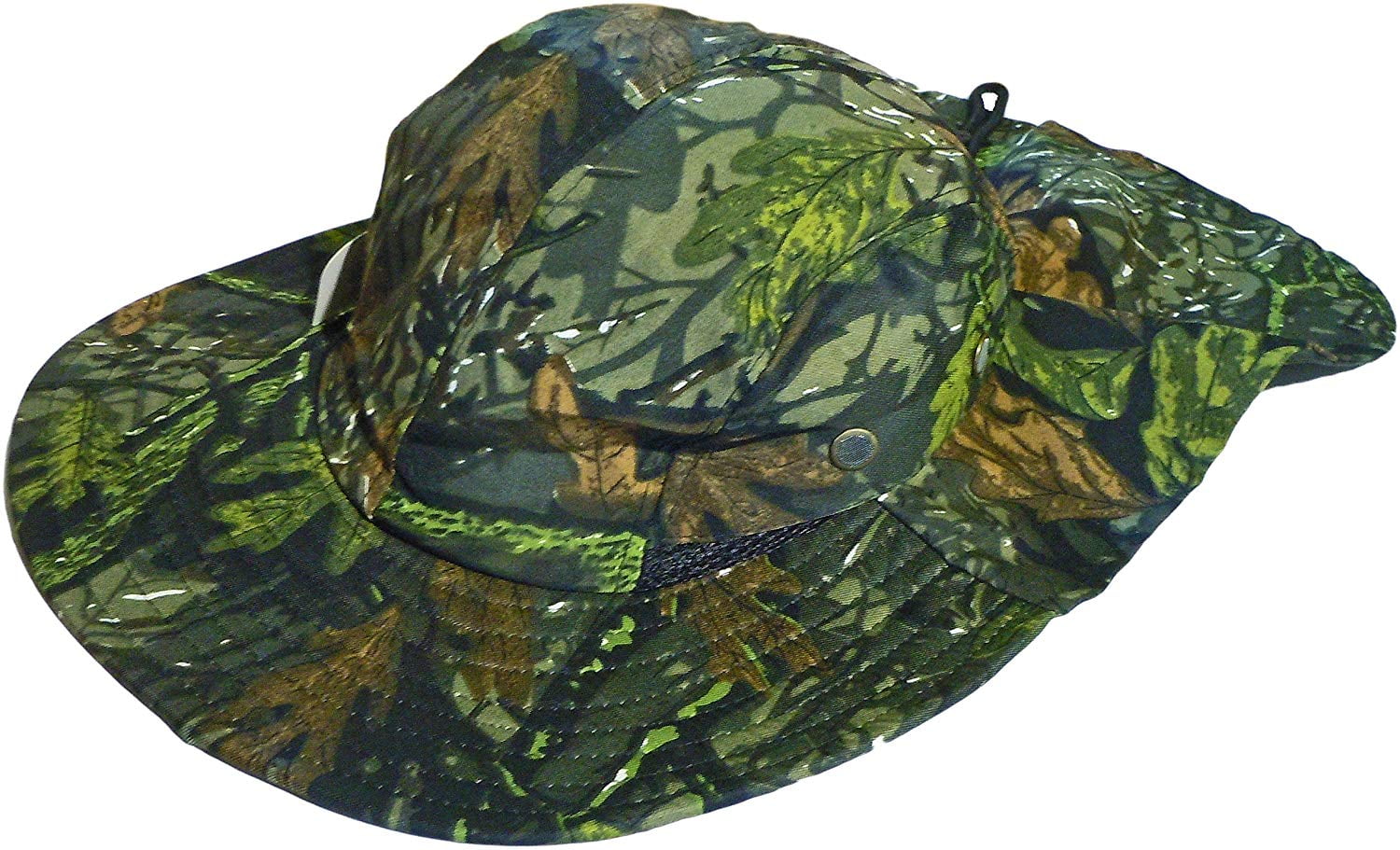camo hat with neck flap