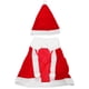 thumbnail image 1 of KAKOWELY 1 juego de disfraz de Papá Noel navideño para niños, capa, sombrero, decoración de cosplay, ropa de cosplay, 1 of 4