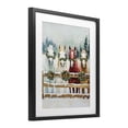 thumbnail image 2 of Stupell Industries Farmhouse Christmas Horses with Holly Wreaths Black Framed Print Under Glass, 13 x 16, by The Prints Vibe, 2 of 8