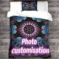 thumbnail image 1 of Photo Customization Custom Duvet Cover, Pieces Duvet Cover Pillowcase,Microfiber Duvet Set,Personal, 1 of 5