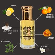 Touch Of Amber Perfume Oil 12ml (0.40 oz) with Black Gift Box by Intense Oud