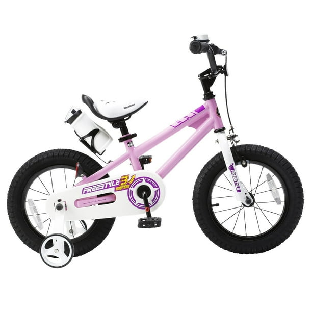 RoyalBaby Freestyle Pink 14 inch Kid's Bicycle