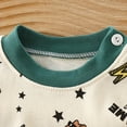 thumbnail image 4 of Dakiuu Baby Boys Girls Snugfit Clothes 2 Pieces Cute Dinosaur Rabbit Print Long Sleeve Top Shirt and Pants Pajama Set Comfy Pj Sleepwear Spring Fall Winter Clothing Outfit Pink 12-18 Months (90), 4 of 6