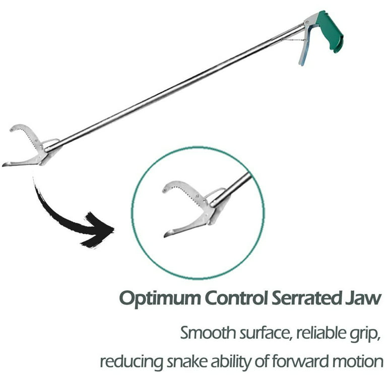 Dutypro 44 inch Snake Hook Stick Tongs Grabber Handling Tool Kit for  Rattlesnakes Python Copperhead Removal Catching