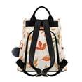 thumbnail image 2 of FORMRS Women's Travel Backpack Purse Anti-Theft Hidden Pockets Casual Shoulder Bag, Beige Autumn Leaves, 2 of 7