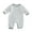 Gray, variant on Baby Winter Romper Outwear Child'S Summer Jumpsuit Boys and Girls Baby Botton Short Sleeve Round Neck Cute Solid Shorts Rompers New Casual Winter Jumpsuits Brown 70