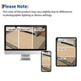 thumbnail image 6 of GlowSol 2'x6' Washable Runner Rug Floral Bordered Runner Rugs Soft Braided Print Low Pile Non-Slip Bedroom Rugs for Kitchen Laundry, Tan + Brown, 6 of 8