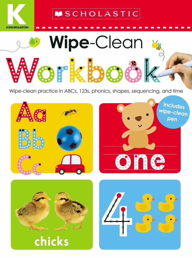 Scholastic Write&Wipe書いて消せる 英語 ワークブック10冊 - 洋書