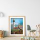 thumbnail image 4 of Cuadros Decorativos Cuadro de taladro redondo completo de faro frente a la playa de pintura de diamante (A3799) Tmvgtek embutido en tela, 4 of 7