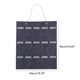 thumbnail image 4 of Organizador de gafas de sol de pared con 15 ranuras, resistente al polvo, para colgar y exhibir, con bolsillo, 4 of 8