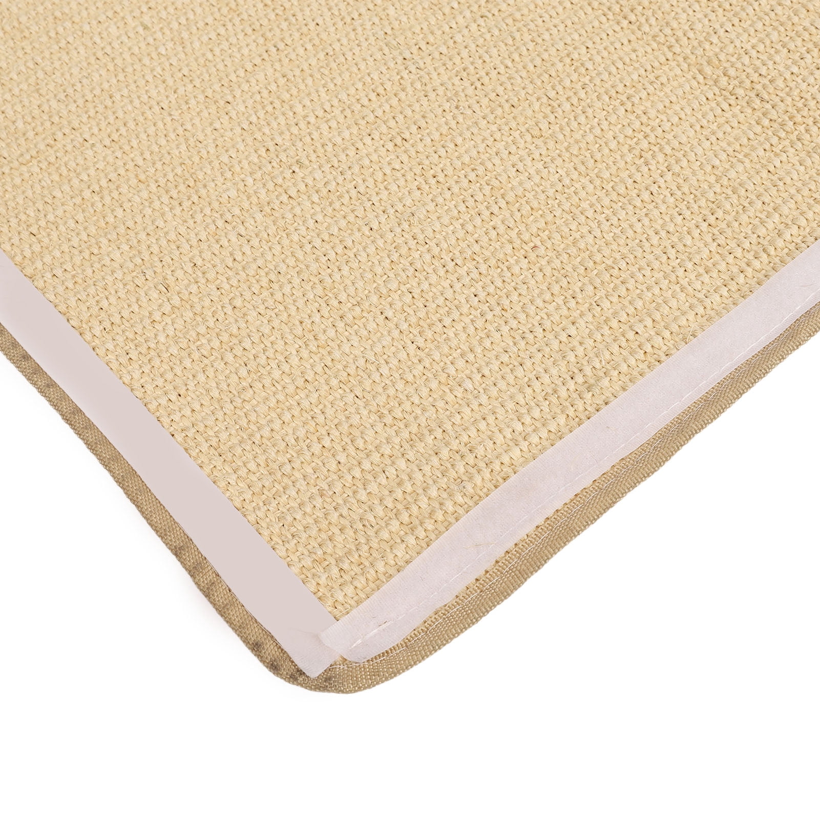 NFTIGB Cat Scratcher Mat Protect Couch Wearproof Horizontal Sisal Cat Scratching Rug Pad with Adhesive Tape, 19.7 x 35.4 in / 50 x 90 cm