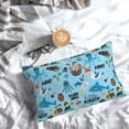 thumbnail image 5 of Pofeuu Animal Pirate Print Polyester Microfiber Plush Pillowcases, Super Soft and Cozy Pillow Case Covers with Envelop Closure（Pillow core not included）-20"x30", 5 of 6