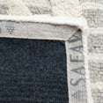 thumbnail image 4 of SAFAVIEH Manhattan Alexanndria Striped Area Rug, Grey/Ivory, 6' x 6' Round, 4 of 8