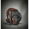 thumbnail image 3 of Edge Sculpture Orangutan Bust Polyresin Figurine 16.15in H, 3 of 5