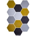 thumbnail image 3 of Truu Design Self-Adhesive Decorative Hexagon Wall Decals, 3 of 3
