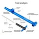 thumbnail image 5 of Bicycle Frame Tail Hook Straightener Lifting Lug Pull Tool Derailleur Hanger Straightener Bike Tail Hook Aligner, 5 of 5
