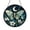 Acrylic 3.5 Inch, variant on Stained Glass Lunar Moth Moon Scene Suncatcher, Round Night Sky Window Hanging Decor, Nature Glass Art Panel