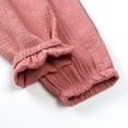 thumbnail image 6 of Ougyinr Toddler Kids Casual Soft Trousers for Boys Girls Spring Summer Sweatpants Baby Comfy Cotton Linen Bloomers Elastic Pants Long Pants  Joggers Mosquito Pants for 1-8Y, 6 of 8