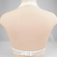 thumbnail image 5 of Full Figure Bras for Women Full-Coverage Bra Feature V-Neck Bralette Bra Style W-800 White M, 5 of 5
