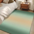 thumbnail image 4 of 2.7'x5' Area Rugs, Sage Green Ombre Indoor Outdoor Area Rug for Living Room Bedroom, Modern Yellow Gradient Farmhouse Art Washable Bathroom Rugs Kitchen Floor Carpet Mats Home Decor Aesthetic, 4 of 8