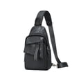 thumbnail image 2 of Fiudx Bolso Bandolera Impermeable de Gran Capacidad, Cómodo Bolso de Pecho con Correa Gruesa, Elegante y Ligero, Ideal para Viajes, Senderismo, Uso Diario, Versátil para Cualquier Ocasión., 2 of 6