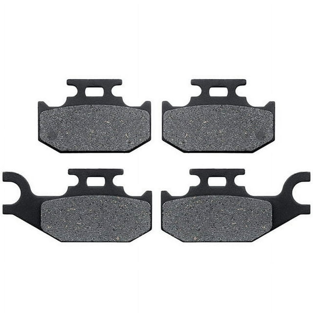 KMG Front Brake Pads Compatible with 2007-2011 CAN AM Outlander 650 XT 4X4 - Non-Metallic Organic NAO Brake Pads Set