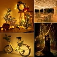 thumbnail image 2 of Copper Wire String Lights USB Powered LED Fairy Lights 8 Modes with Timer Remote Control for Home Bedroom Birthday Party Wedding Christmas Festival Decor (98.4ft 300leds, Warm White), 2 of 12